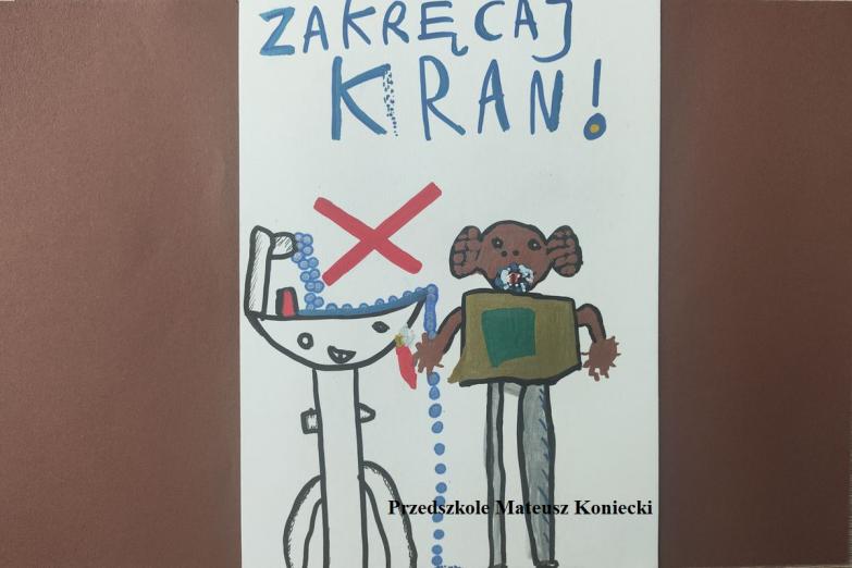 Rozstrzygnięcie konkursu plastycznego „Oszczędzajmy wodę” w Garwolinie