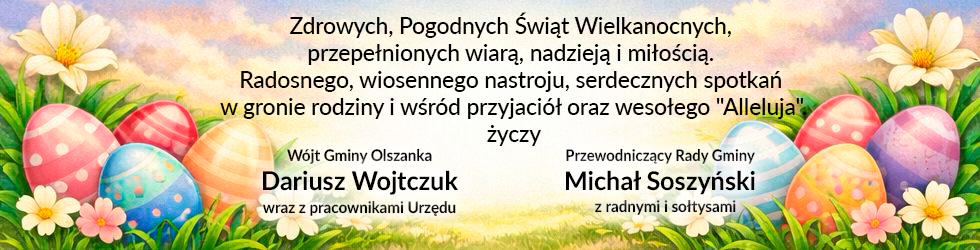 Życzenia wielkanocne - Gmina Olszanka
